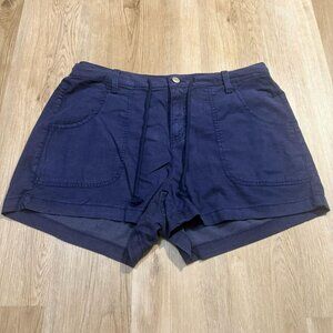 Project Indigo Navy and Blue Shorts